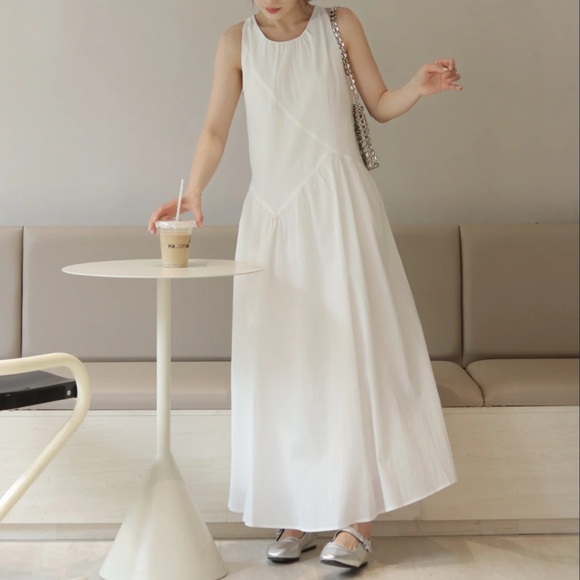 Caremind sleeveless A line Midi dress S - Picture 2 of 9